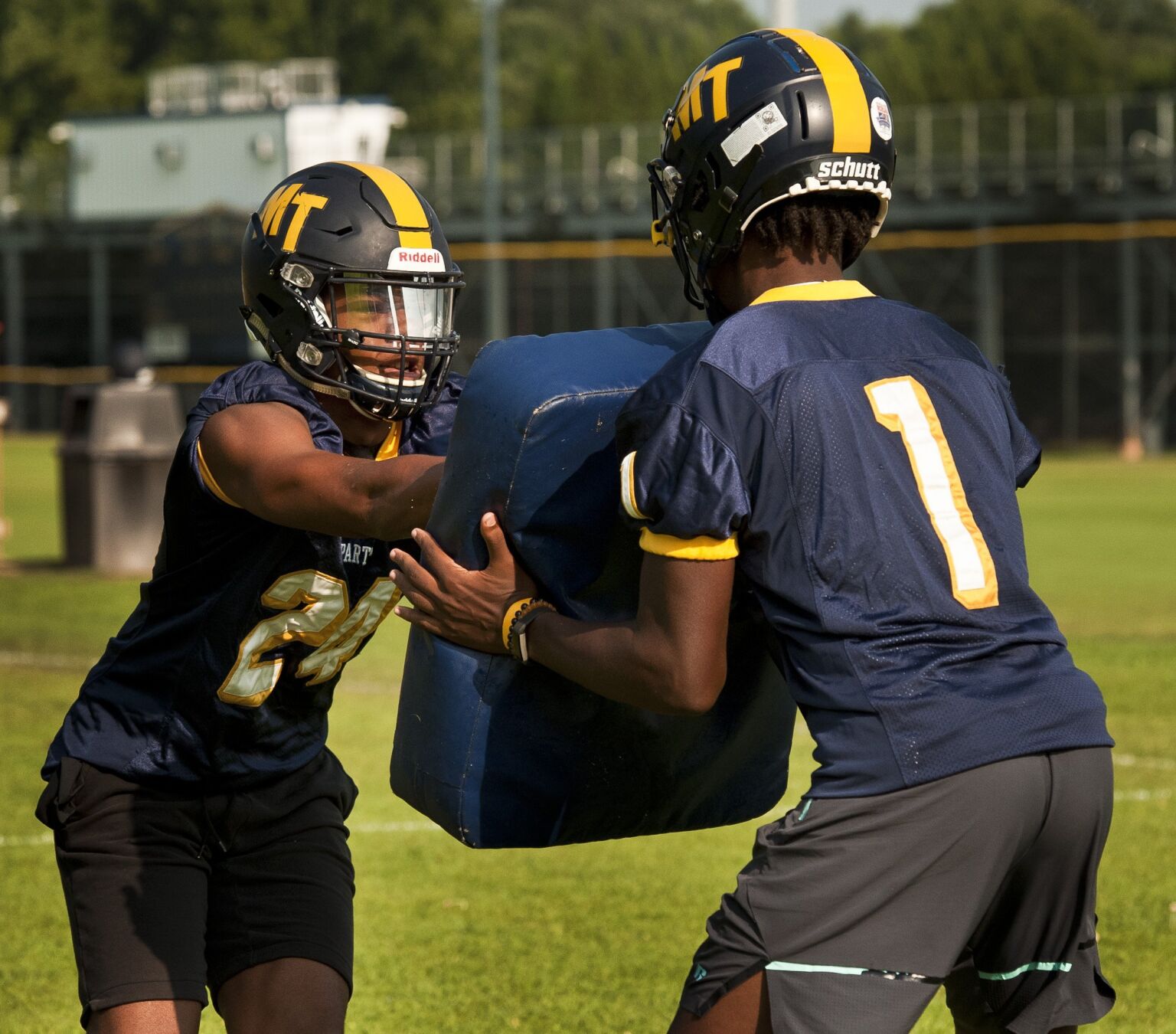 Mount Tabor football first day